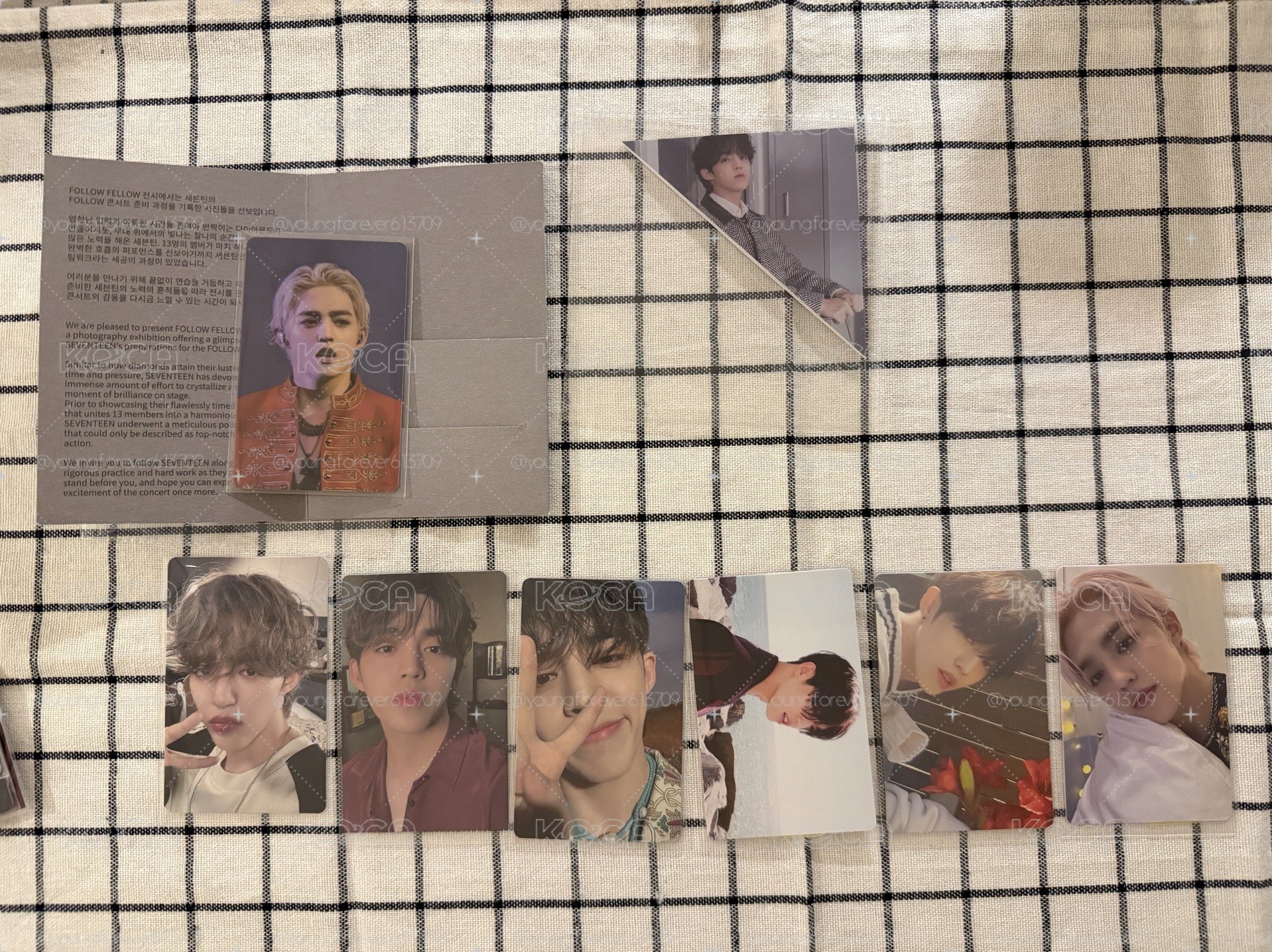 SEVENTEEN SCOUP.S喆 卡類