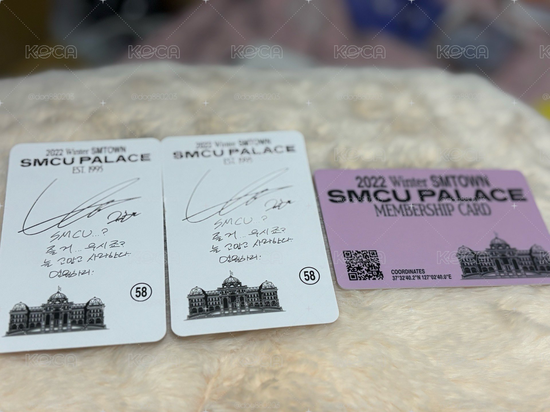 2022冬專 Membership Card ver. 圭賢專輯卡 