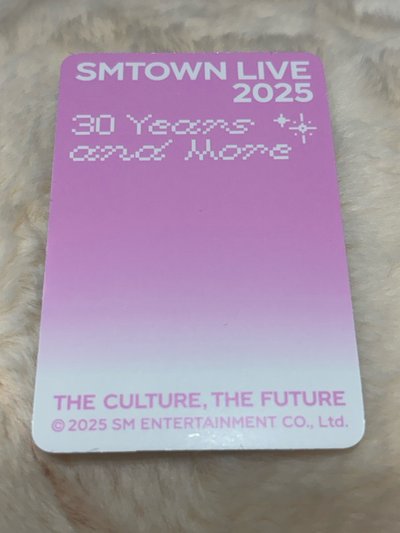 SMTOWN LIVE 2025 圭賢 帽子卡