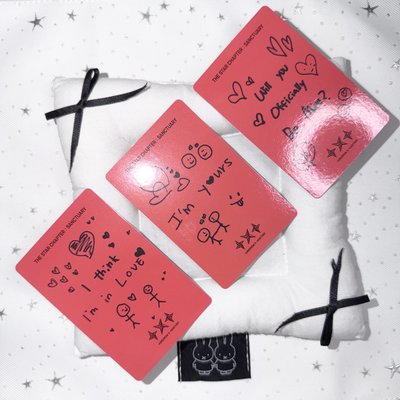 ⚪️迷七 卡帶專卡𝙔𝙀𝙊𝙉𝙅𝙐𝙉 + 𝙎𝙊𝙊𝘽𝙄𝙉 + 𝘽𝙀𝙊𝙈𝙂𝙔𝙐 整圖不拆