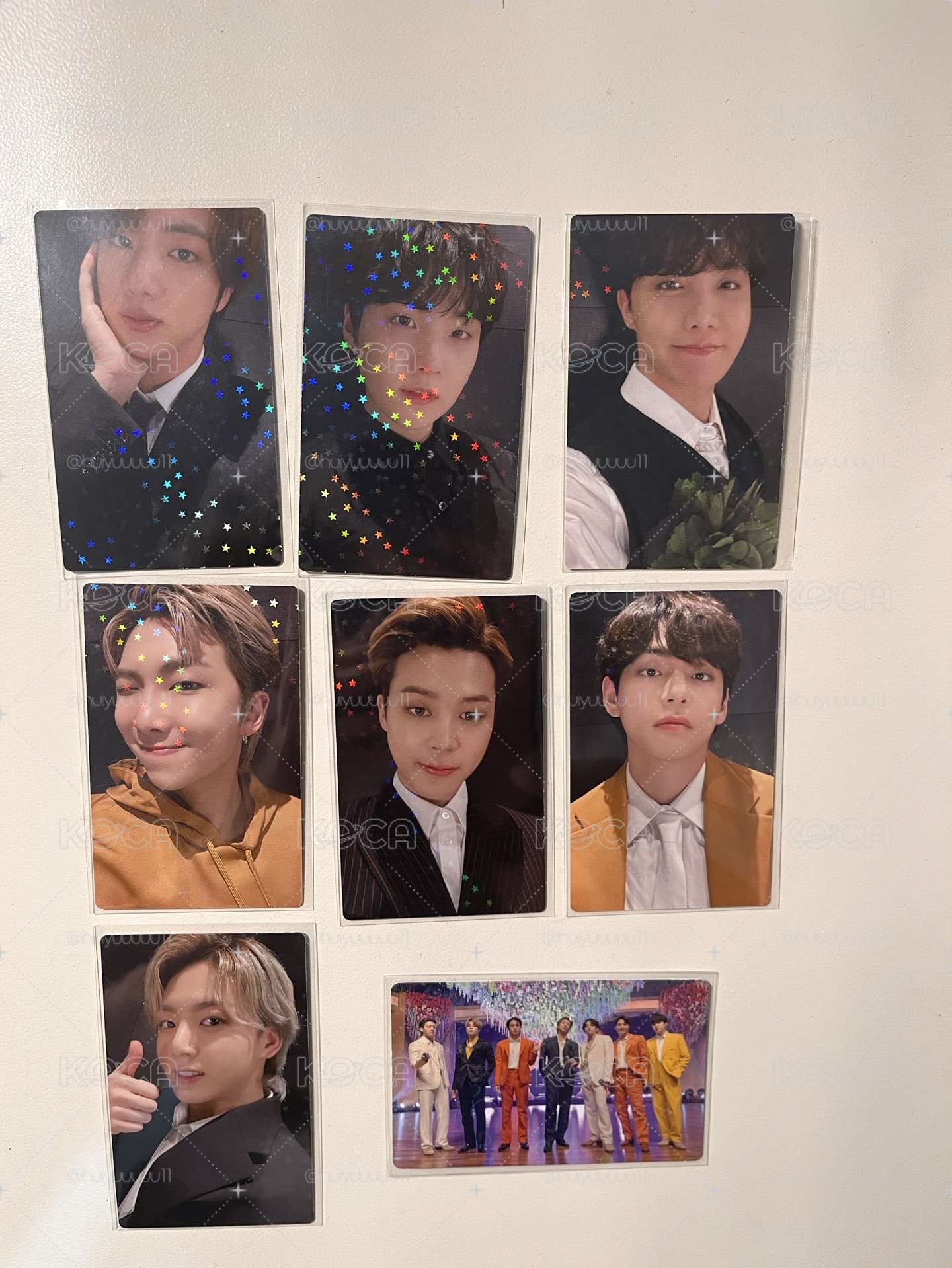 BTS be環球幸運卡