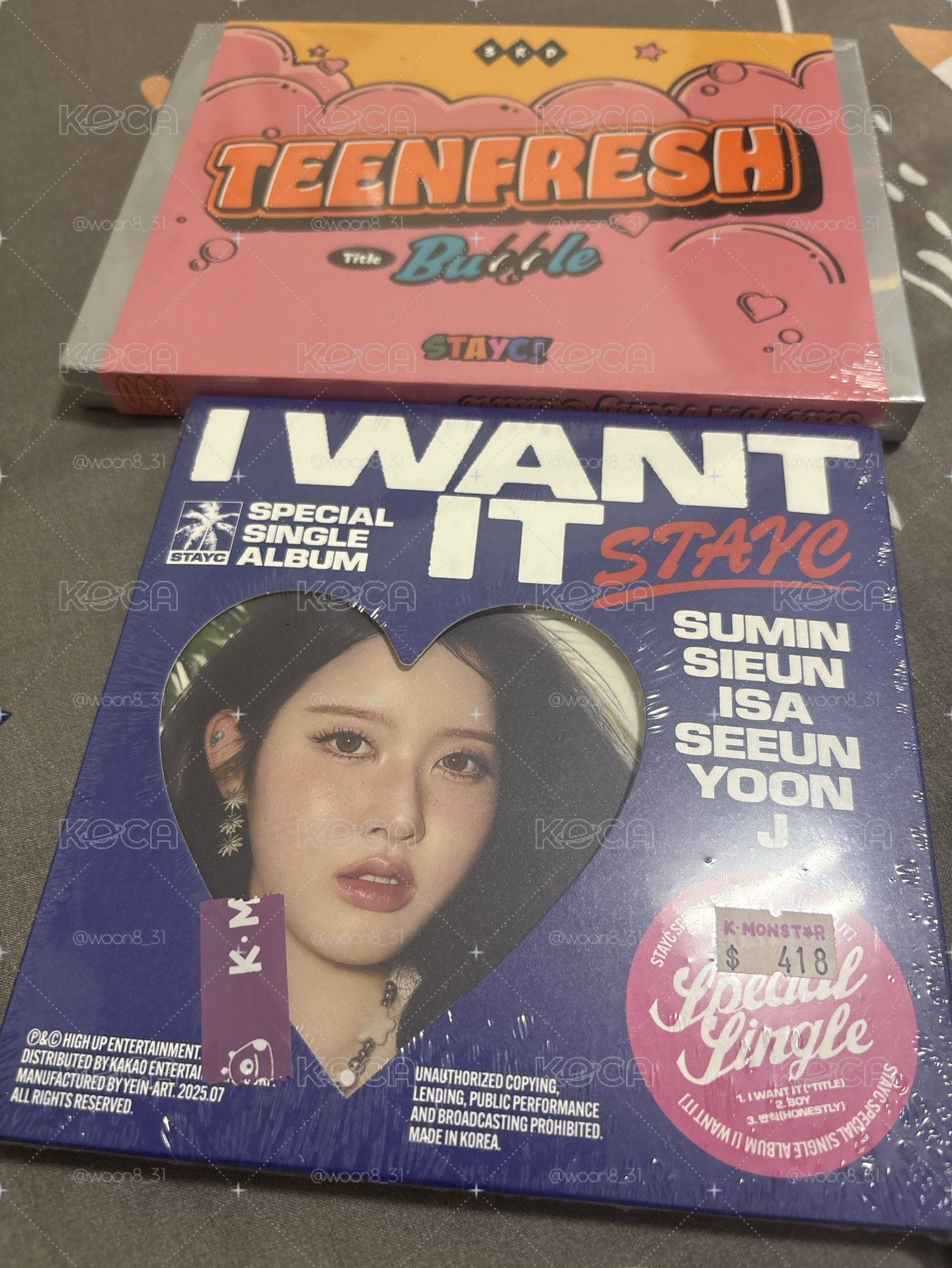 兩張專輯一起售