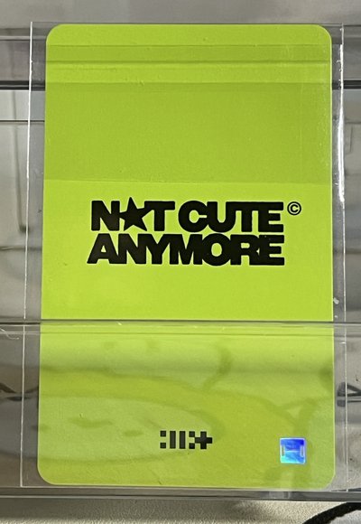 NOT CUTE ANYMORE k4 2.0 幸運卡 20$起標