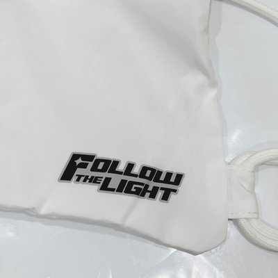 FOLLOW AGAIN後背束口袋