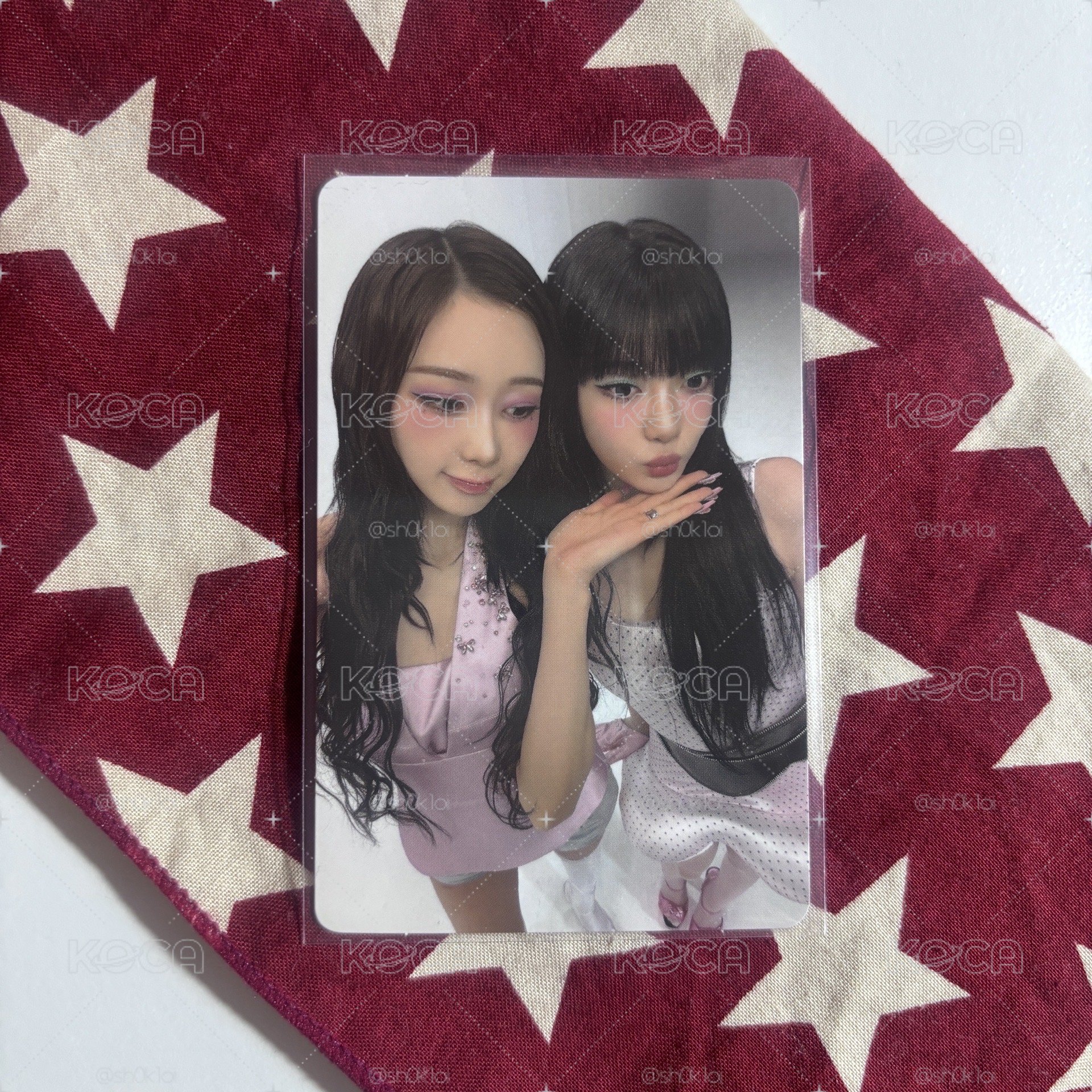 Kiss n tell 7/20 fm限定雙人卡 吉寧 ⋆.˚⊹⁺