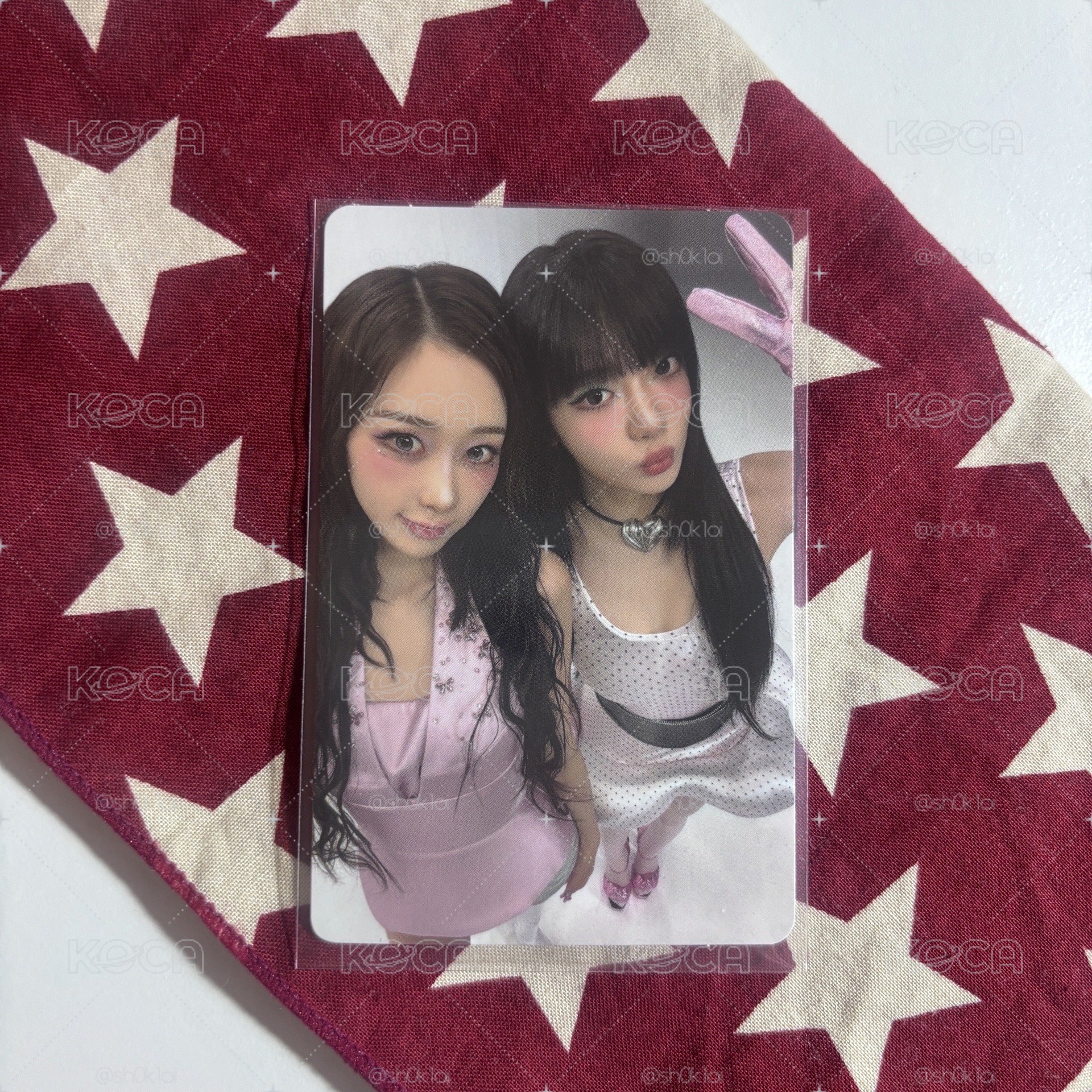 Kiss n tell 7/19 fm限定雙人卡 吉寧 ⋆.˚⊹⁺