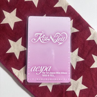 Kiss n tell 7/19 fm限定雙人卡 吉寧 ⋆.˚⊹⁺
