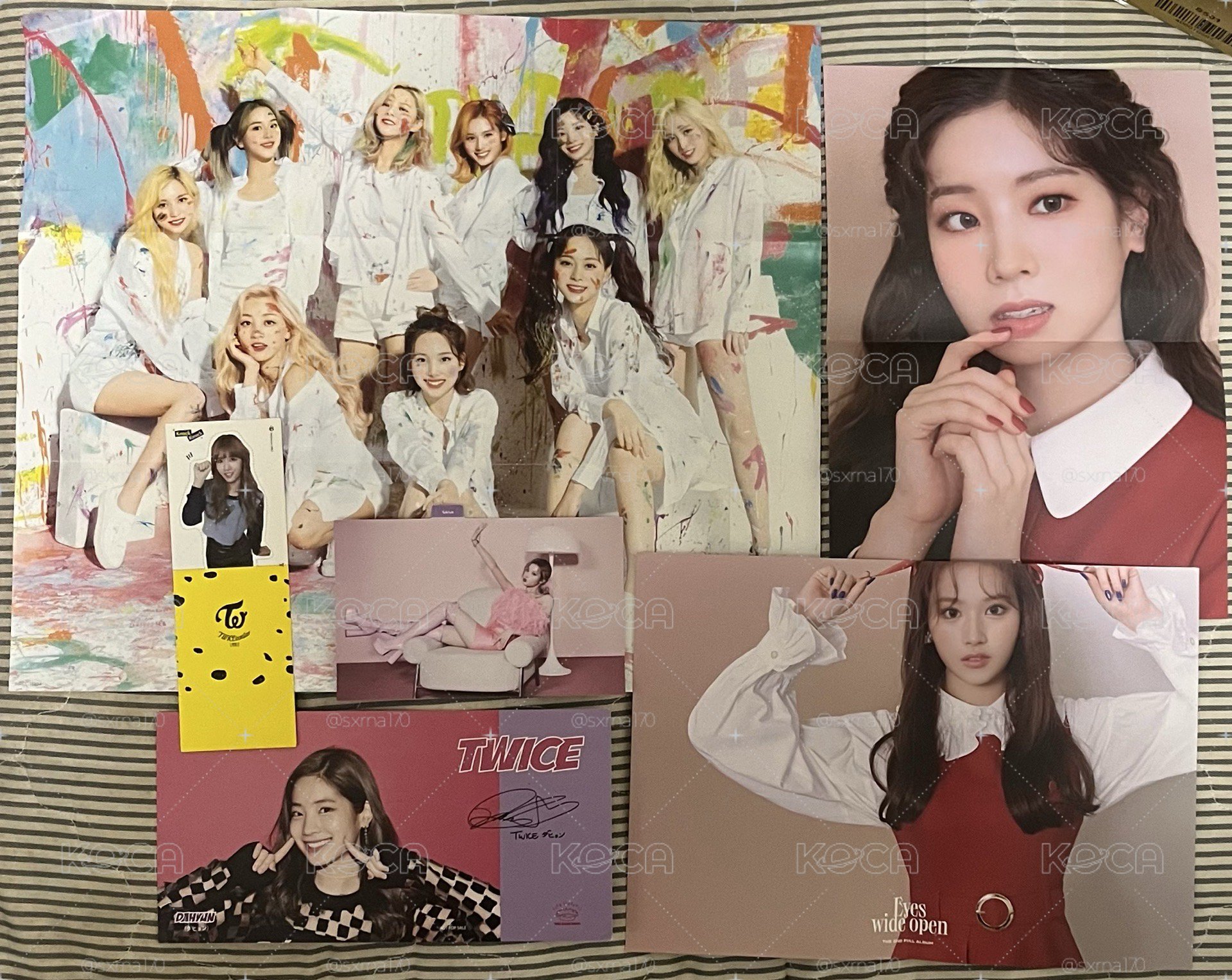 TWICE 周邊整圖
