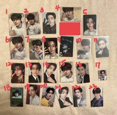 迷六成訓小卡專區