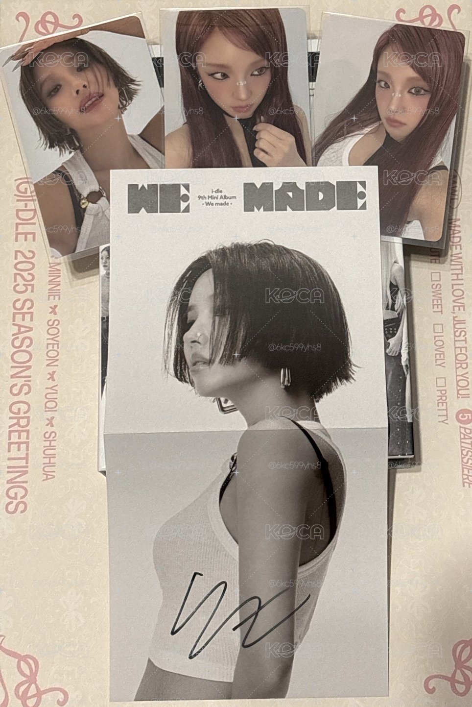 We made — 美網親簽 娟全專