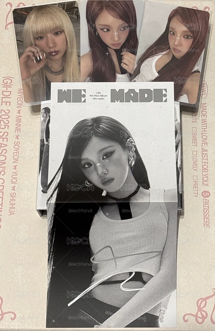 We made — 美網親簽 琦全專
