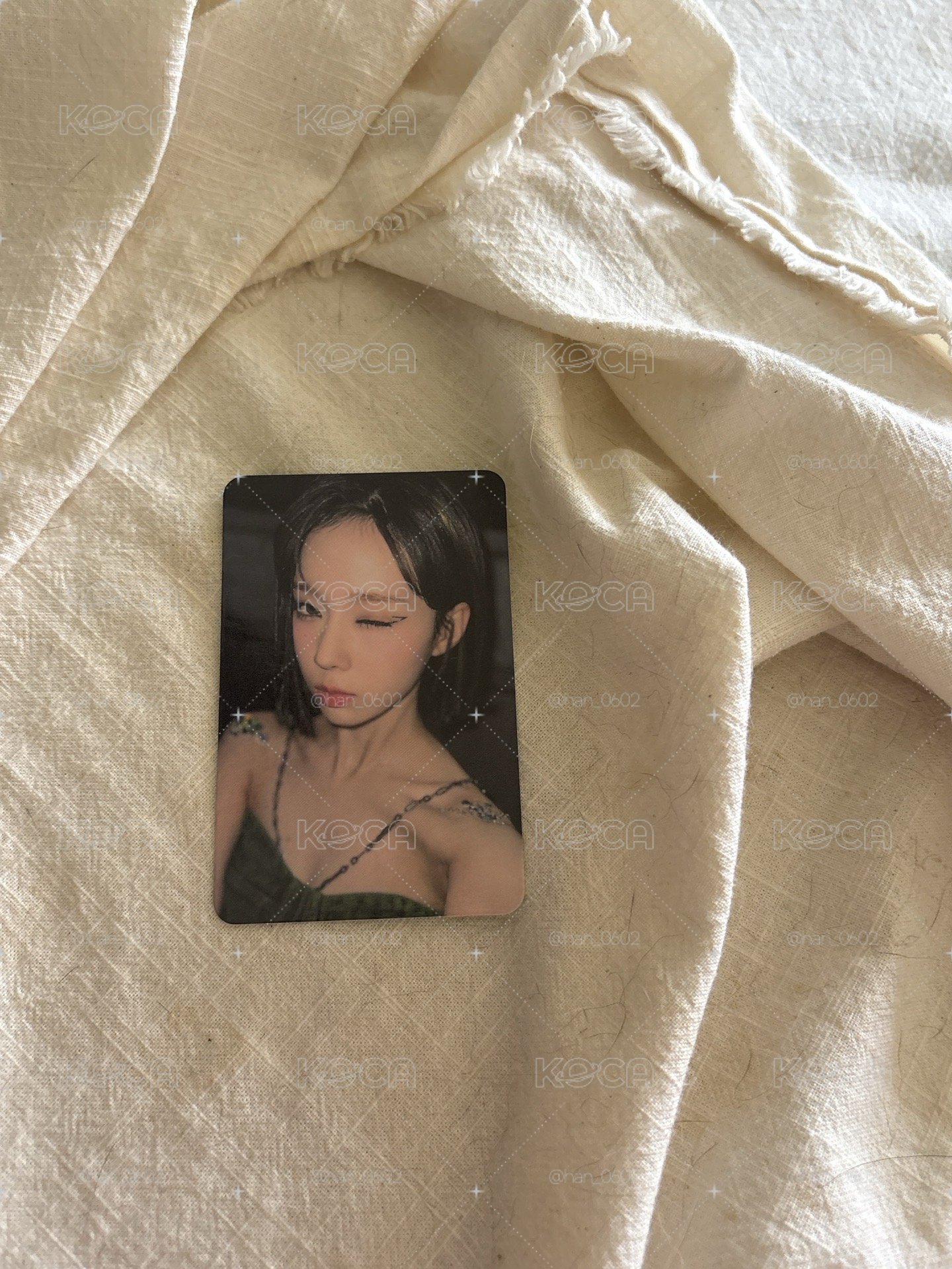 MY WORLD sr 特典卡 星河預售C冬