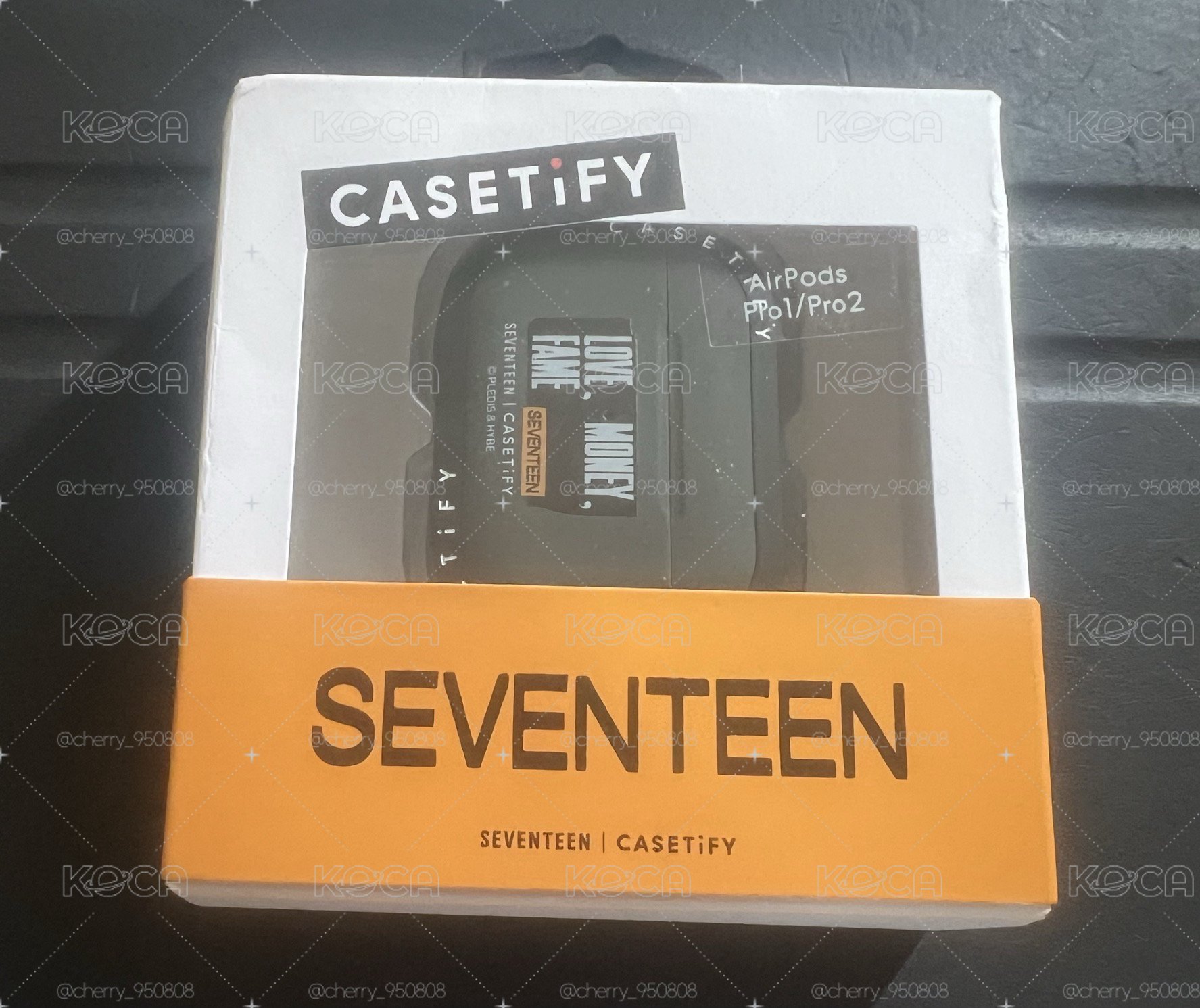 SEVENTEEN x CASETIFY 聯名耳機殼