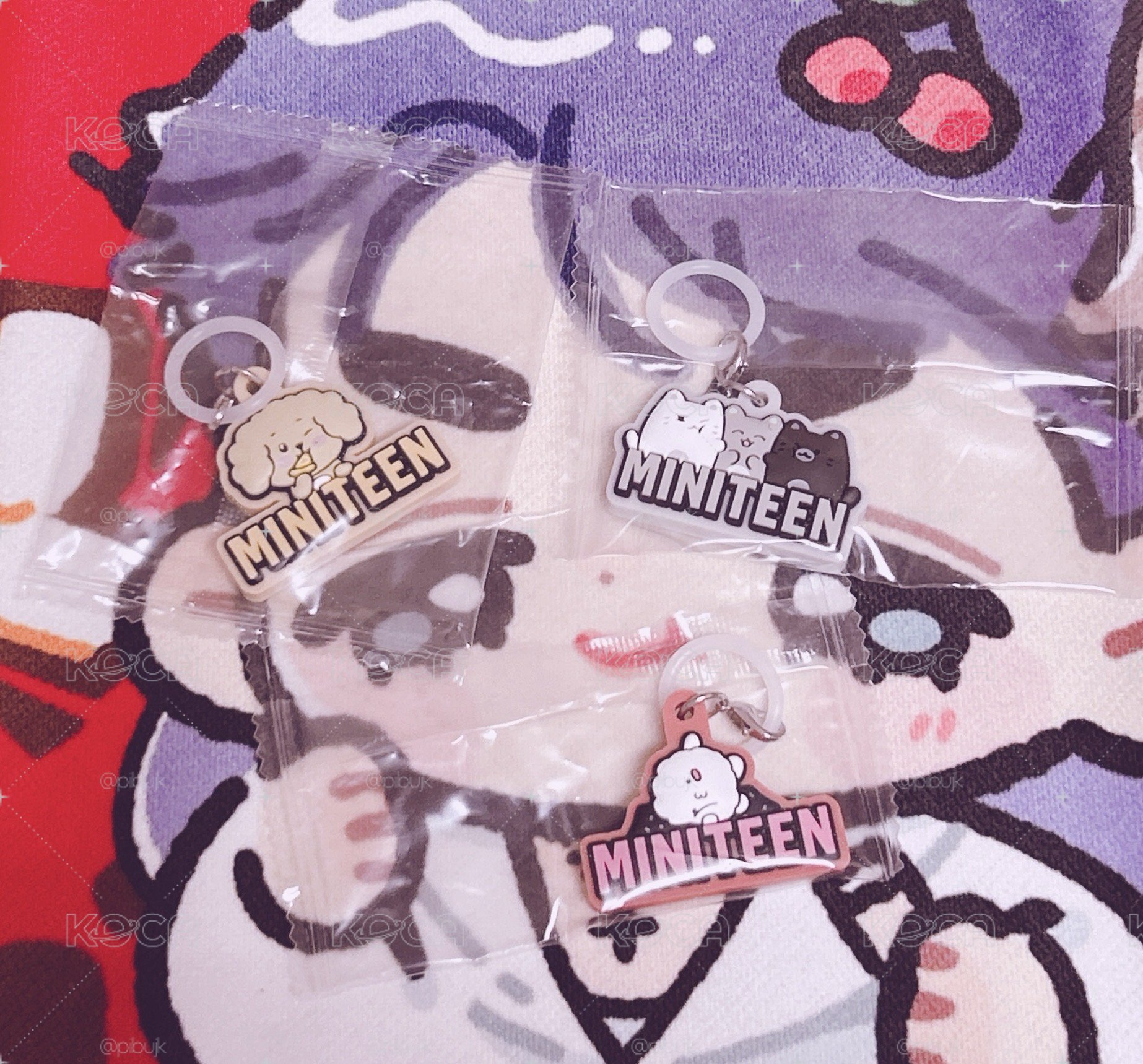 SEVENTEEN MINITEEN 扭蛋吊飾