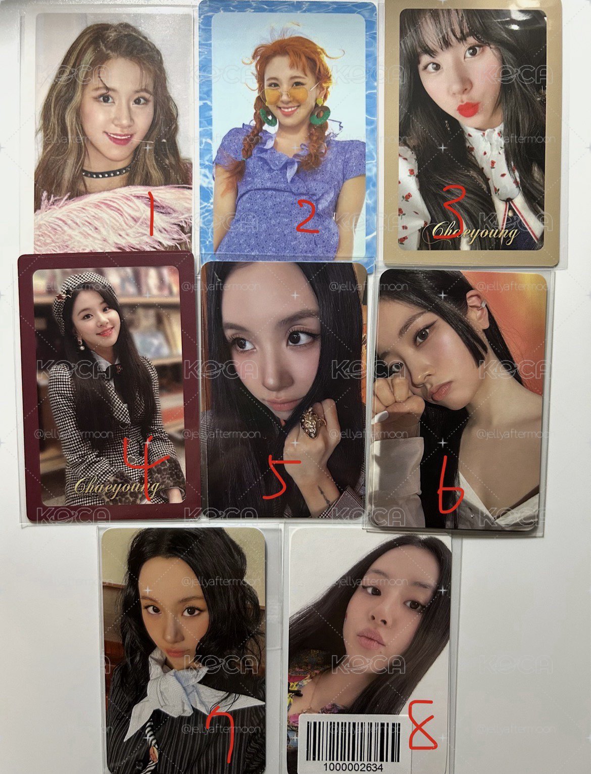 彩瑛 多賢 小卡