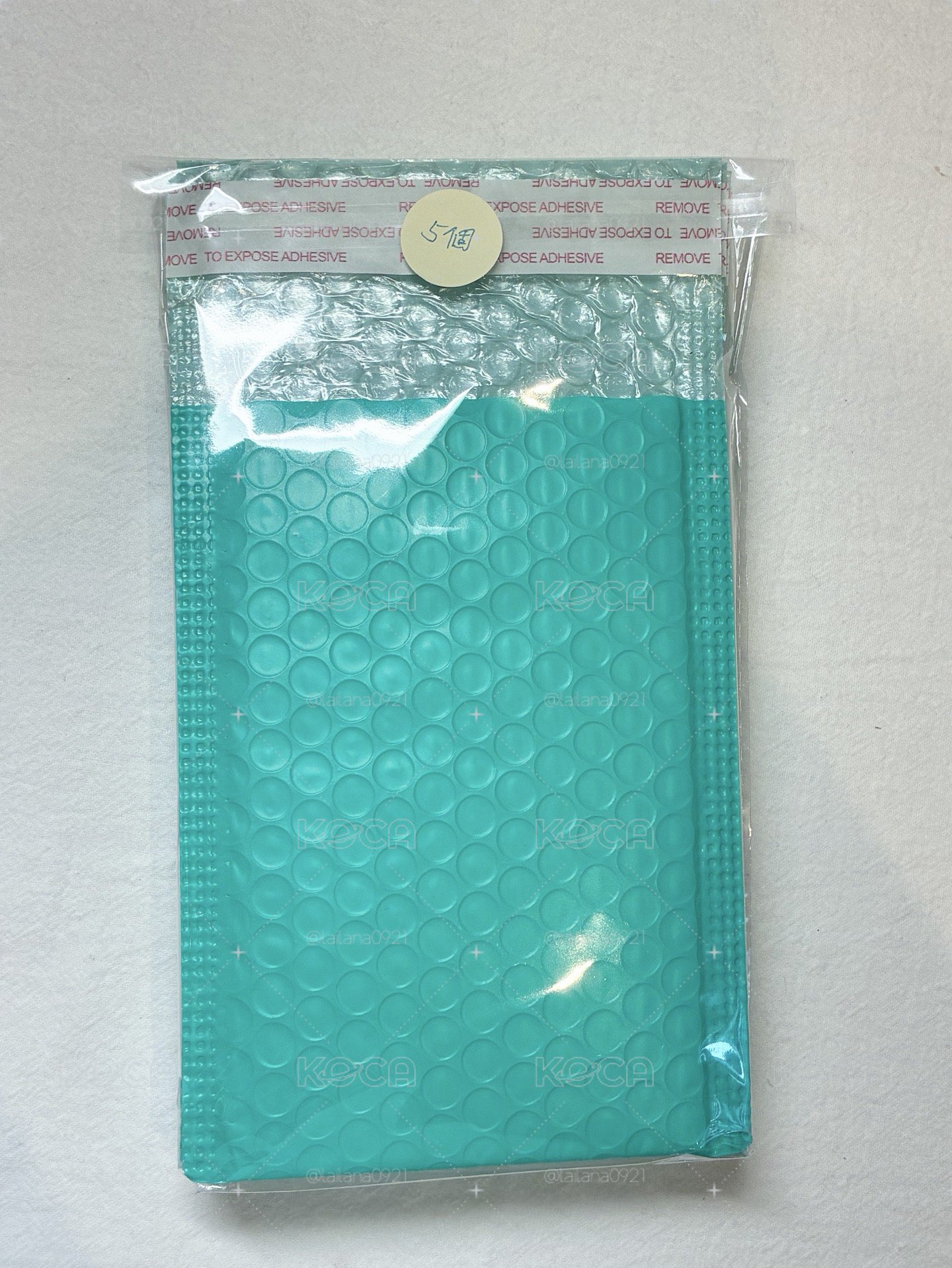 氣泡袋（綠）*5💚