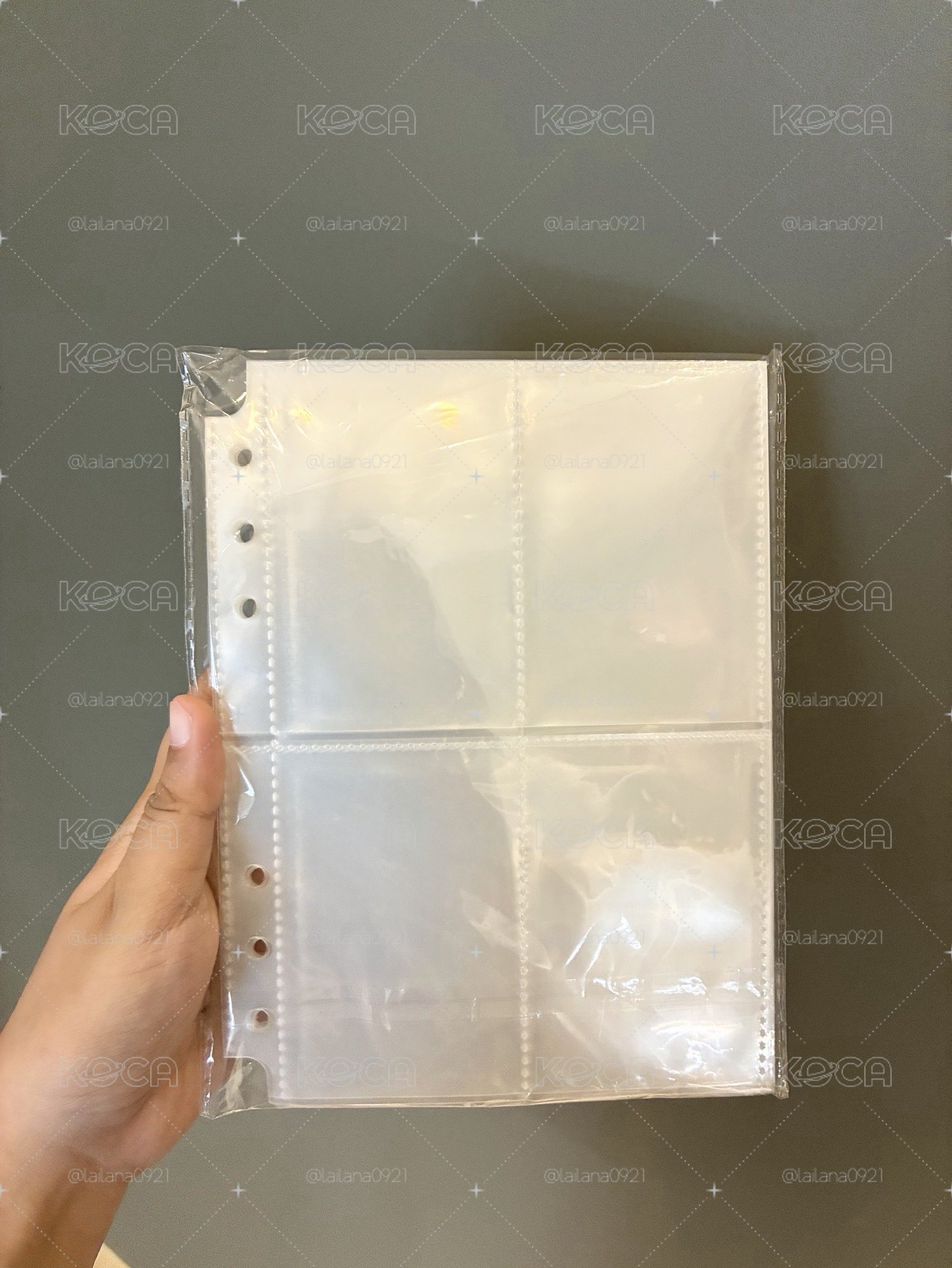 6孔卡冊外殼+內頁一包
