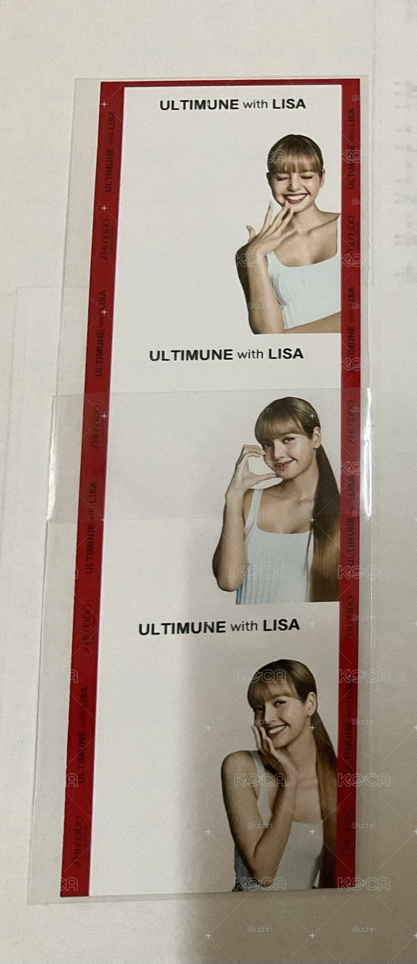 資生堂 x LISA 人生四格卡 / 拍貼 快閃店限定