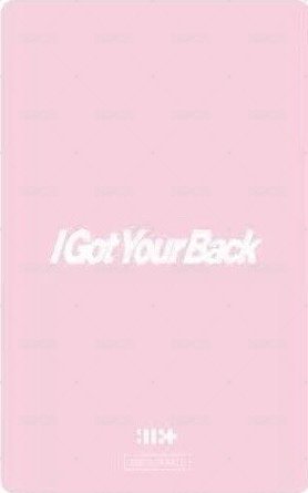 I Got Your Back plaza 幸運卡  背面