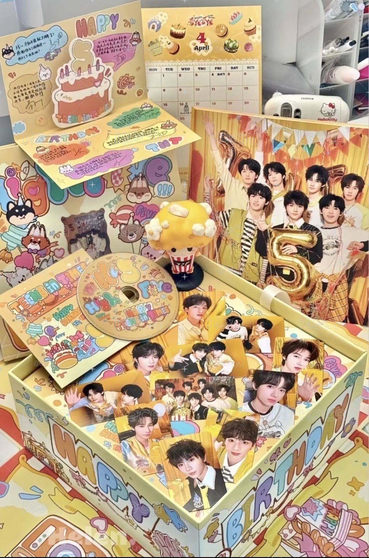 【借圖出 五週年紀念套裝】時代少年團未拆全套