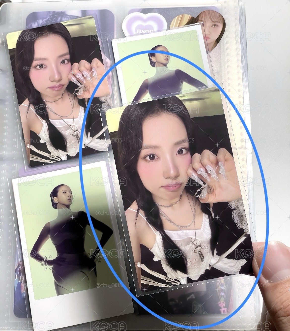 Jisoo wvs團封特典 單自拍*1