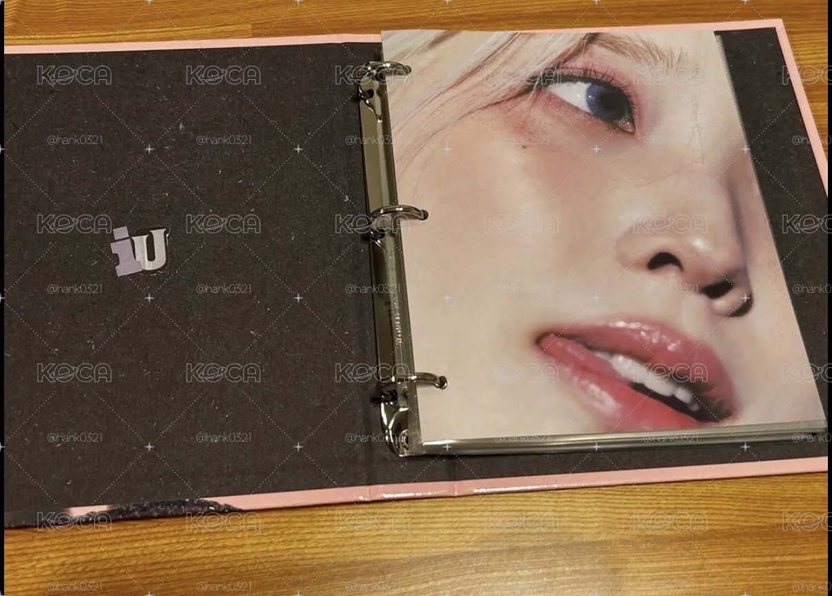 IU 卡冊+小卡 小盤