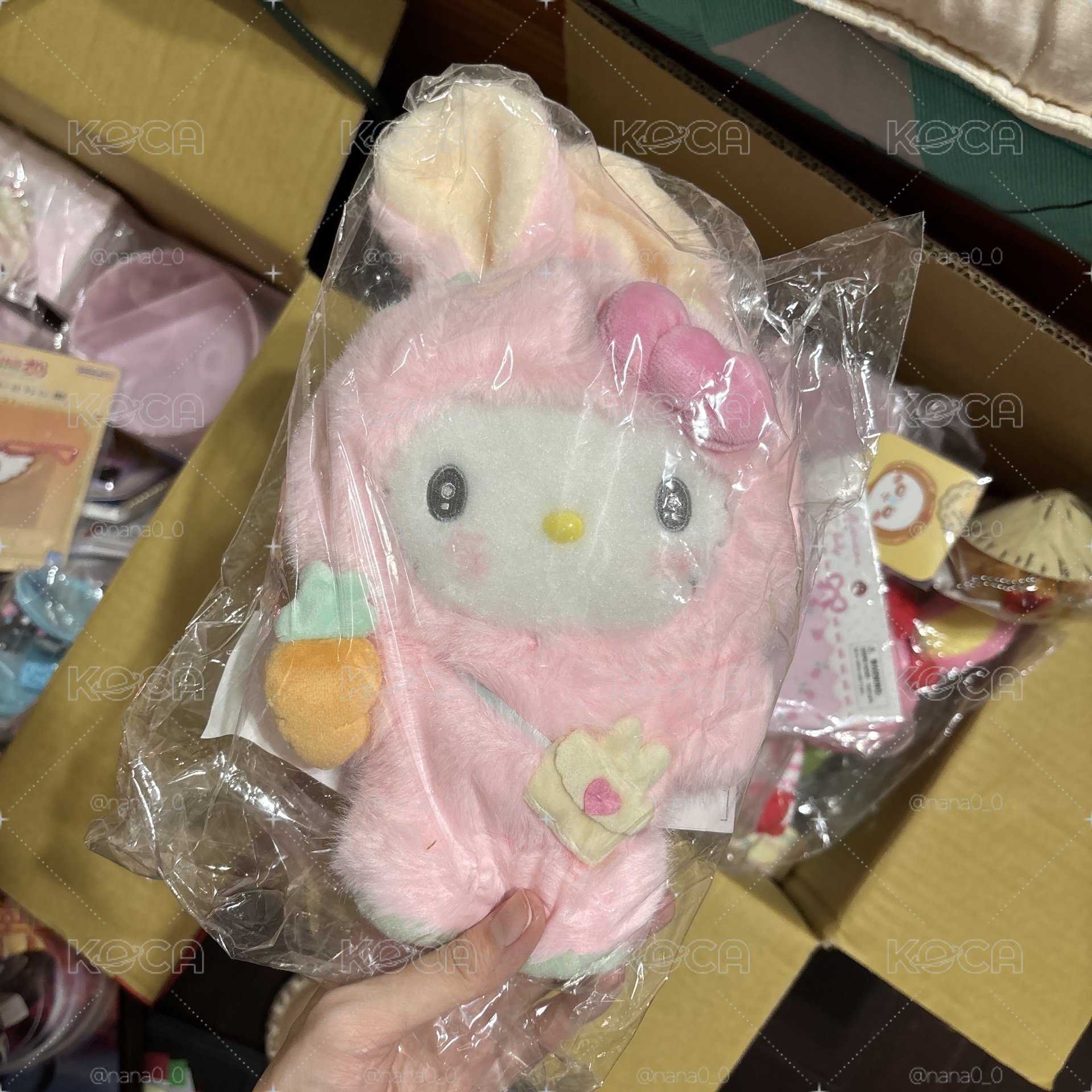 三麗鷗 凱蒂貓 kitty 兔子 娃娃