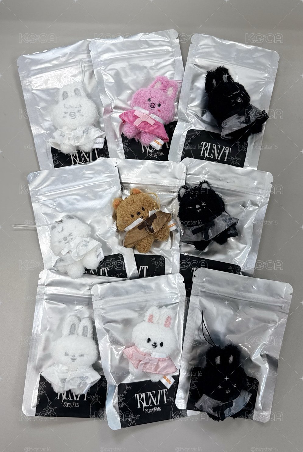 在台現貨！潦草娃三色一組