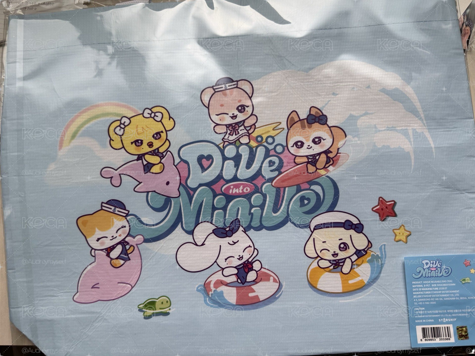 快閃店全新購物袋