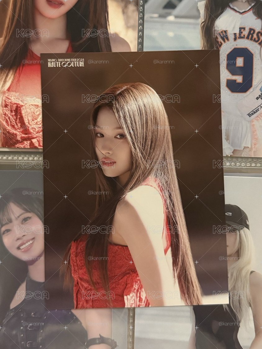 Sana 東蛋紅衣大卡
