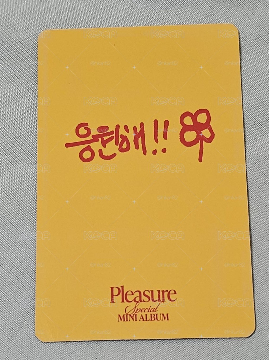 TREASURE SPACIAL MINI ALBUM PLEASURE PARK JEONGWOO 🐺