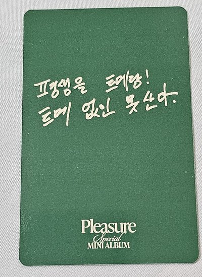 TREASURE SPACIAL MINI ALBUM PLEASURE CHOI HYUN-SUK 🦔