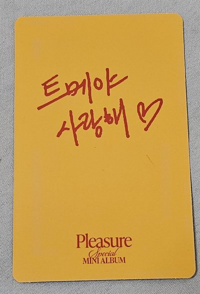 TREASURE SPACIAL MINI ALBUM PLEASURE JIHOON 🐶