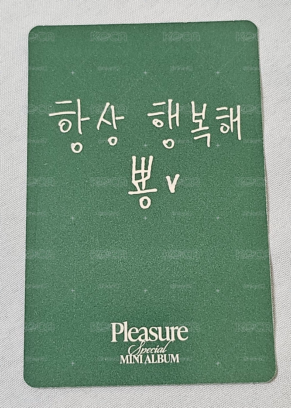 TREASURE SPACIAL MINI ALBUM PLEASURE JUNKYU 🐨