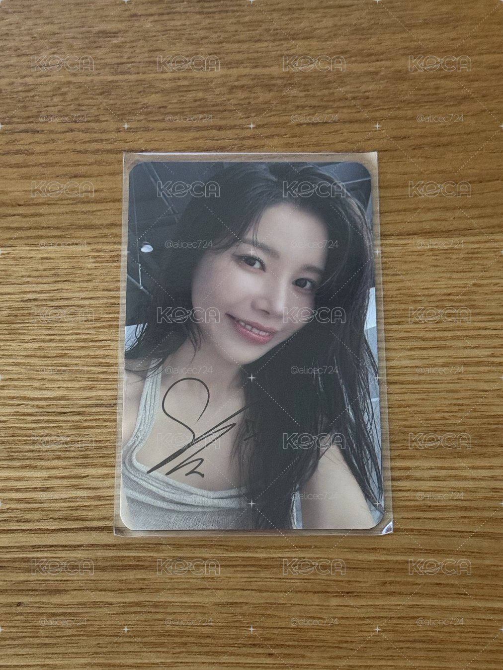 Mamamoo 金容仙 Solar COLOURS SEOUL DAY2  親簽入場卡 