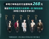 情熱至深 二週年 滿額贈 壓克力合影棒