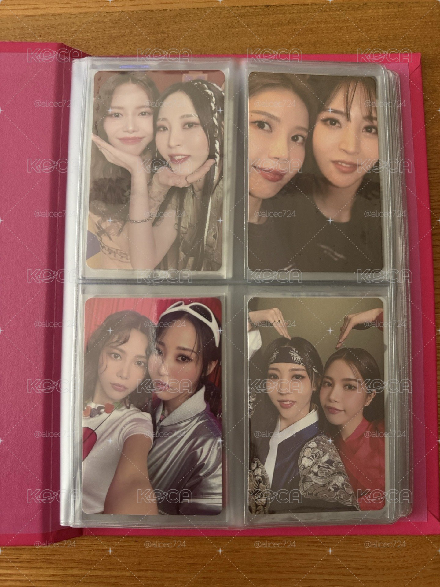 Mamamoo+ 日月 小卡特典卡專卡卡冊