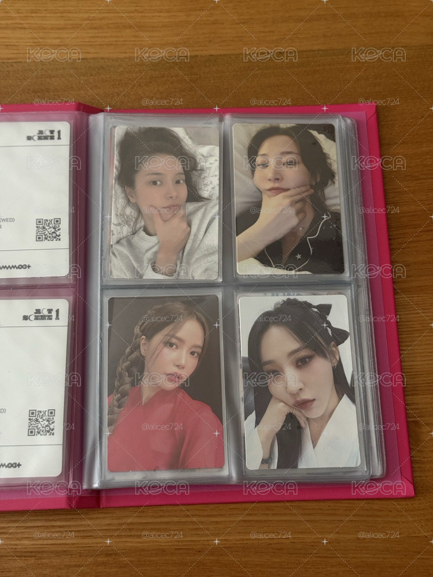 Mamamoo+ 日月 小卡特典卡專卡卡冊