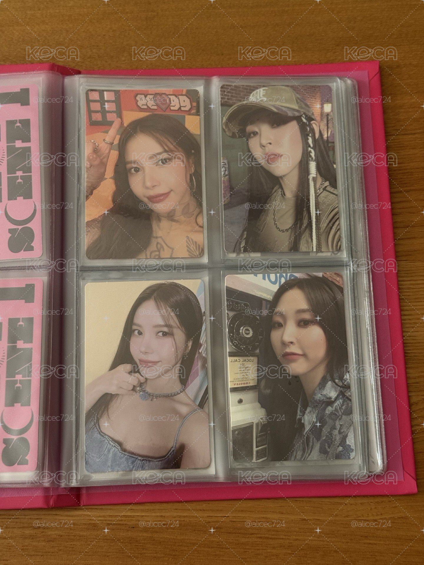 Mamamoo+ 日月 小卡特典卡專卡卡冊