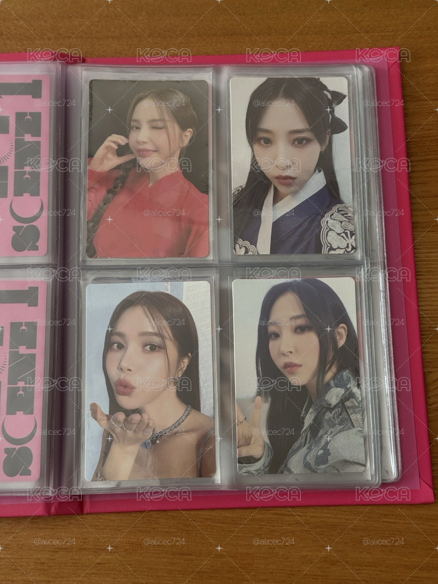 Mamamoo+ 日月 小卡特典卡專卡卡冊