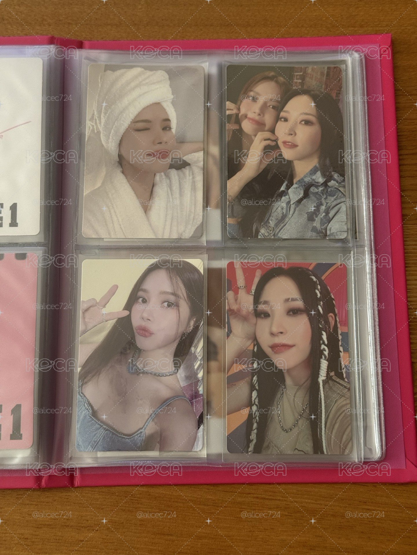 Mamamoo+ 日月 小卡特典卡專卡卡冊