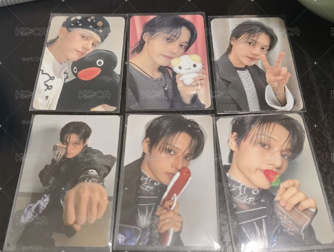Ateez Gh5榮 特典卡 專輯卡