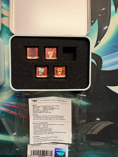 T1馬戲團+馬戲團釜山限定鍵帽拆售