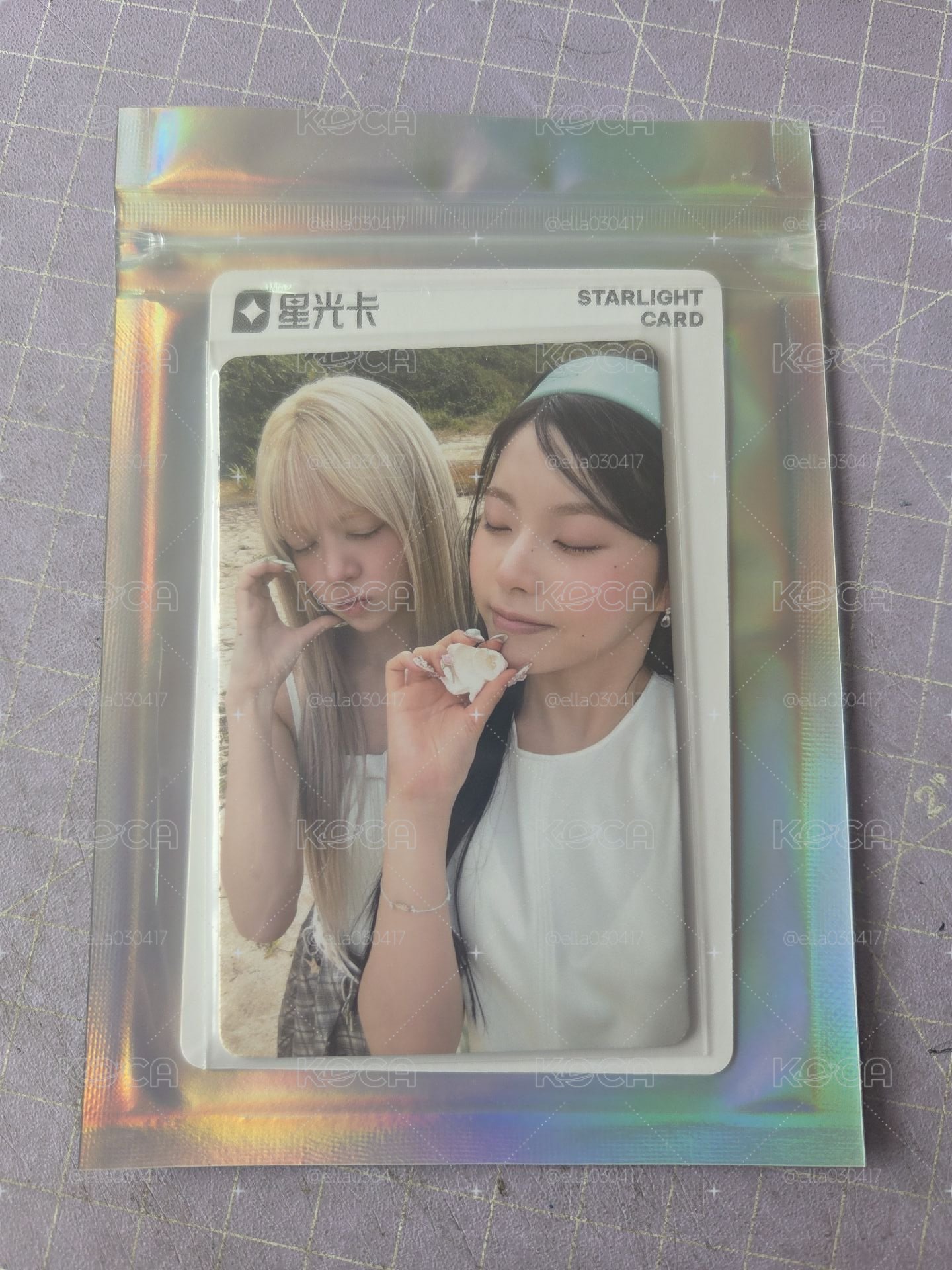 NMIXX星光卡 莉圭雙人 碎片限定