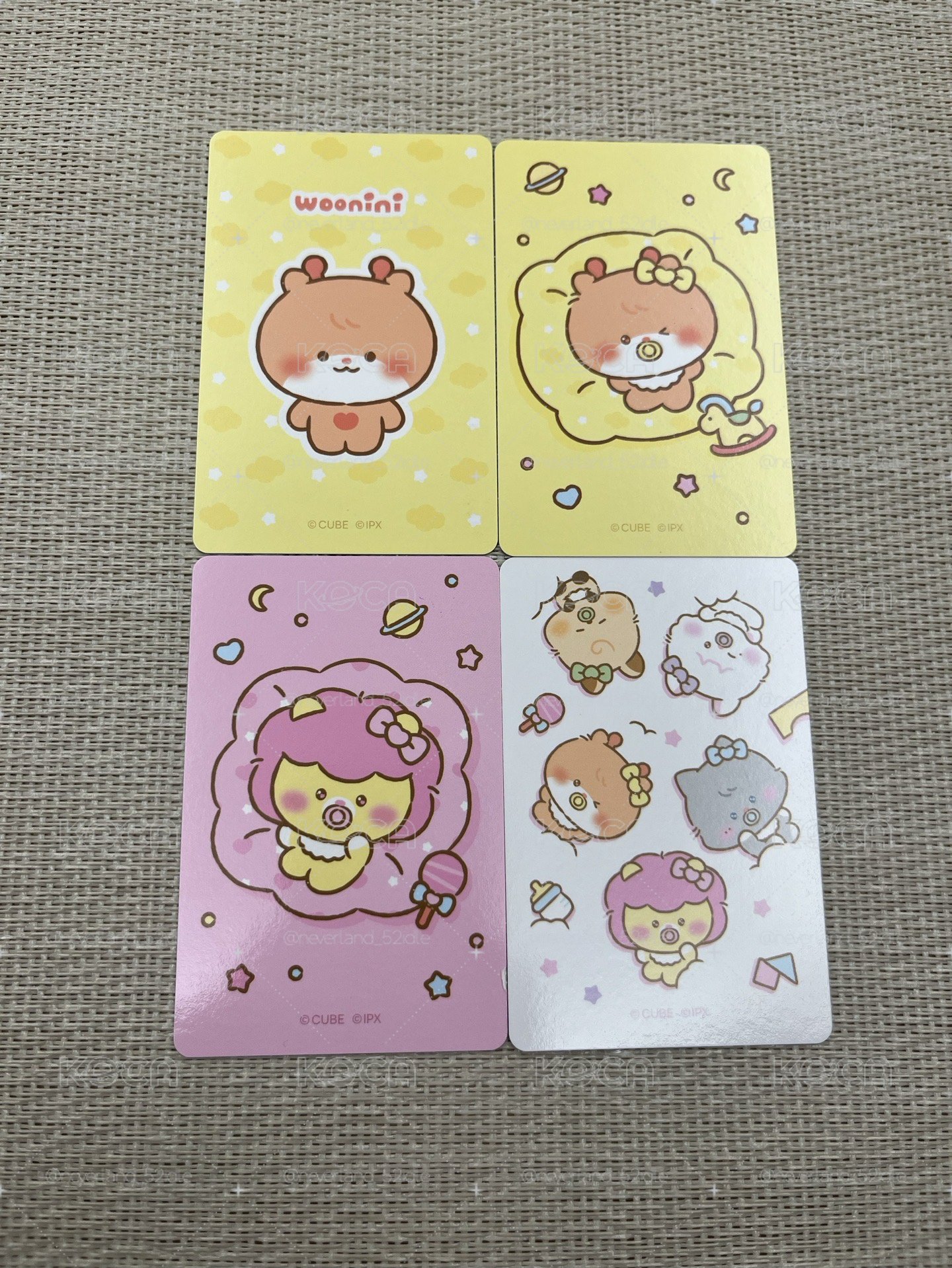 隨機卡包+滿額卡❤️🧡