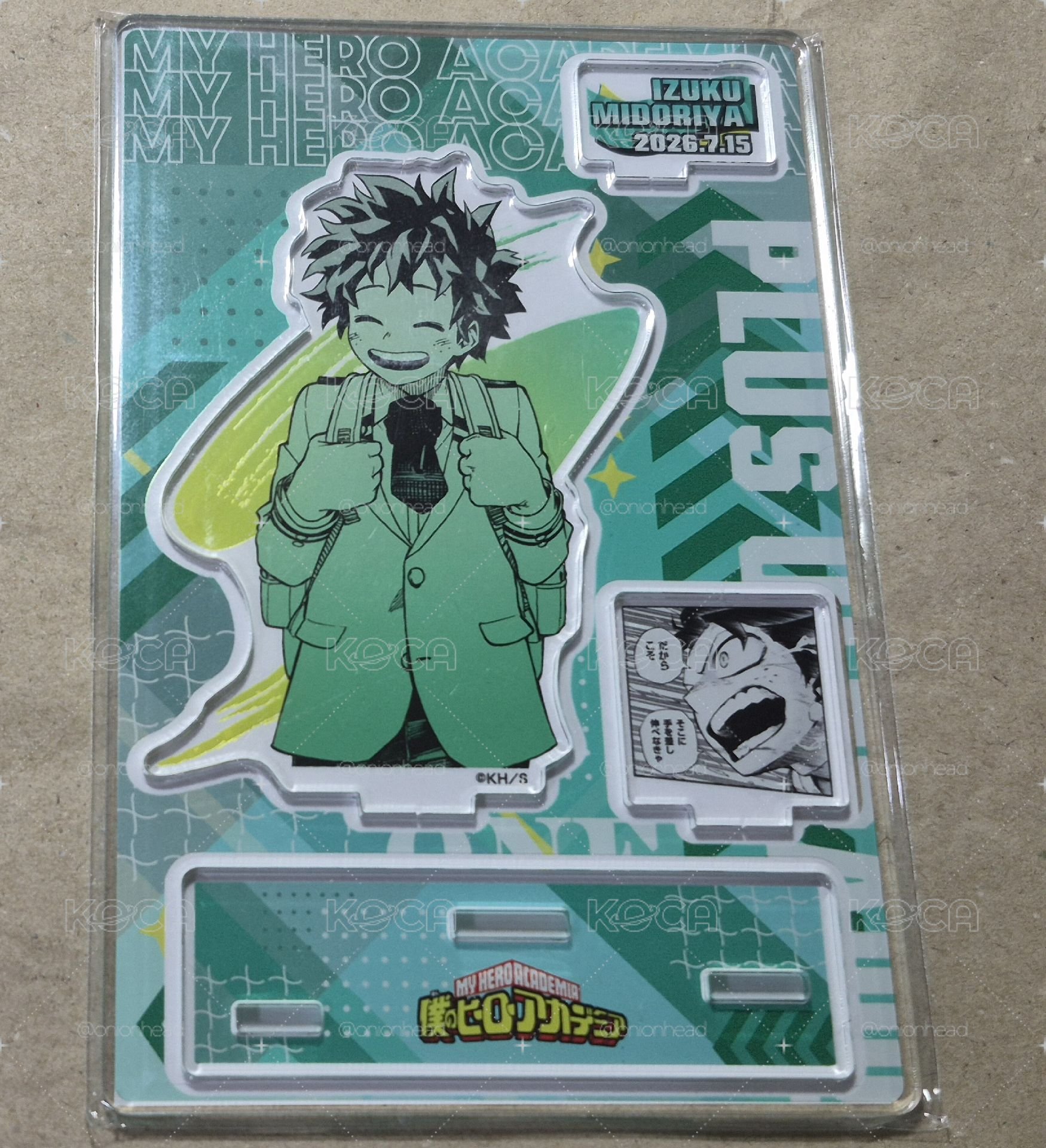 JUMP SHOP 立牌  2026 綠谷出久 生日立牌