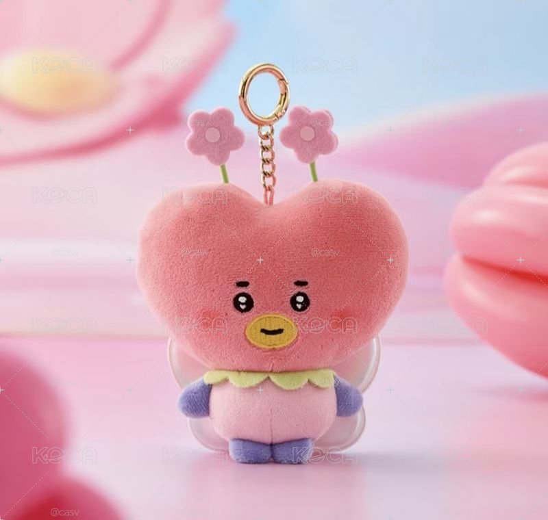 BT21 BABY SPRING FAIRY系列 TATA吊飾+泰亨BE小卡
