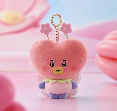 BT21 BABY SPRING FAIRY系列 TATA吊飾+泰亨BE小卡