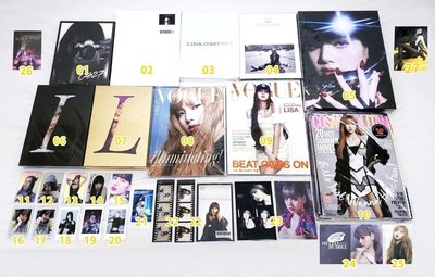 BLACKPINK LISA 小卡專輯周邊區 LALISA 0327 💛 編號見圖三 💫