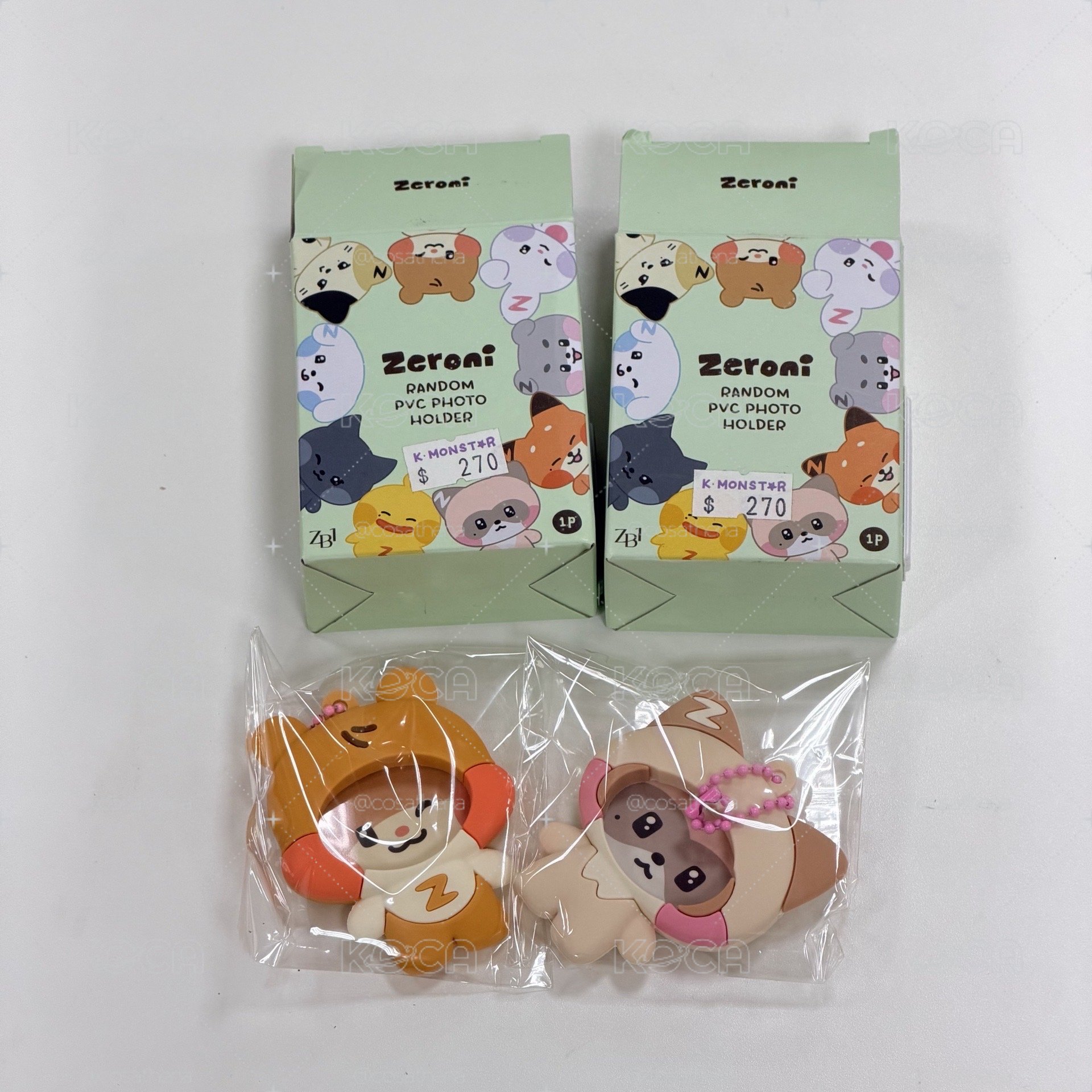 💙降價售 PVC照片套吊飾 全新未拆 ZEROBASEONE
